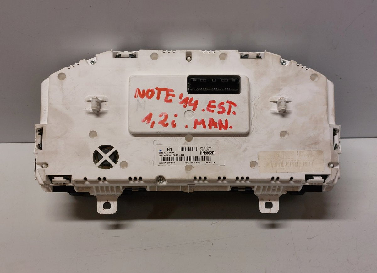 248103VV0A VPCASF-10849-DJ VPCASF10849DJ Instrument Cluster NISSAN NOTE II (E12) (2013-2019)