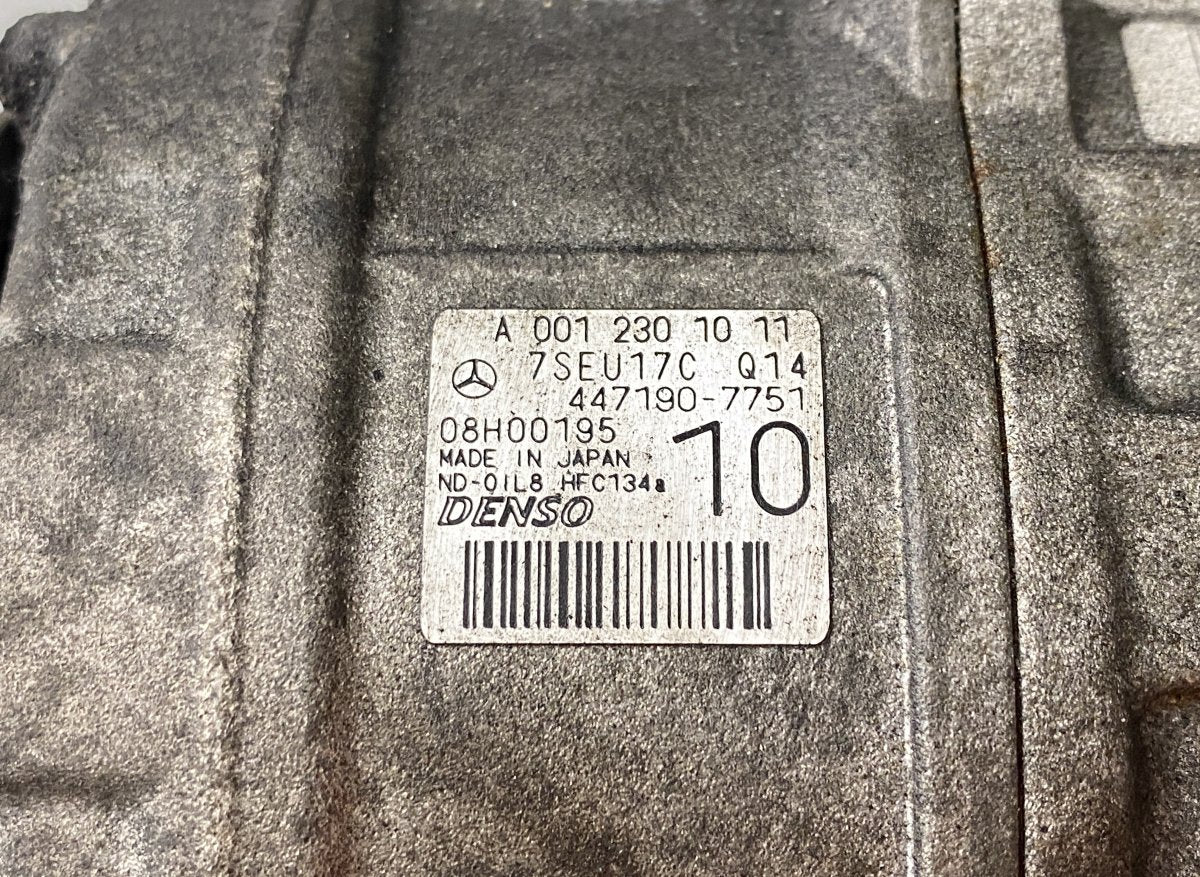 0012301011 7SEU17C 447190-7751 4471907751 08H00195 SB102087877 AC / aircon Compressor MERCEDES-BENZ VITO / VIANO (W639) (2003-2014)