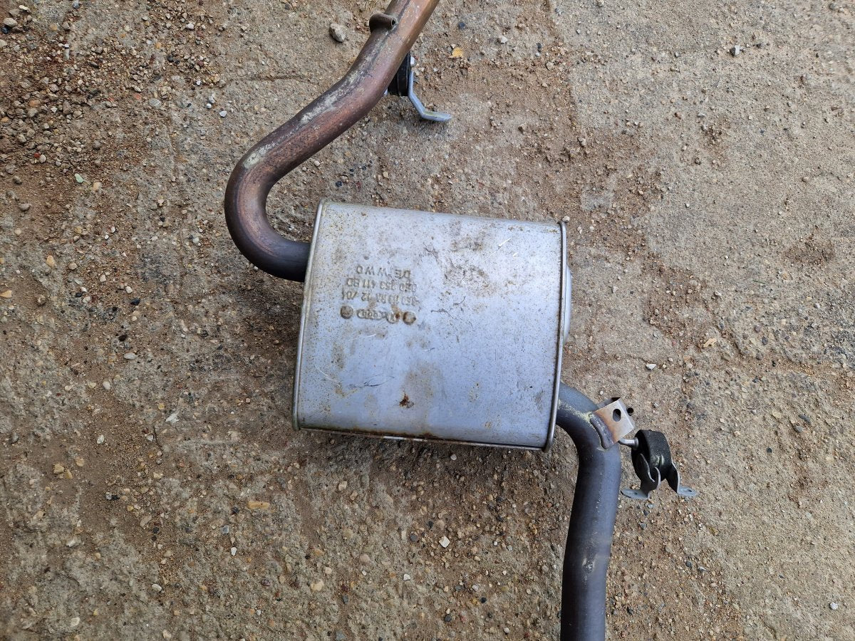 850253411 8E0253611 Exhaust rear silencer (muffler) AUDI A4 (B7) (2004-2008)