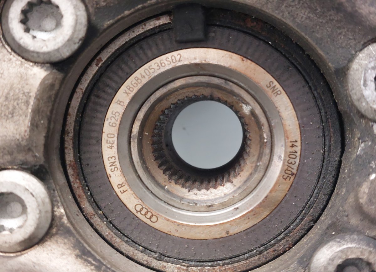 4F0407241F 4F0615311A 4E0625B Wheel bearing housing front left AUDI A6 / A6 ALLROAD (C6, 4F) (2004-2011)