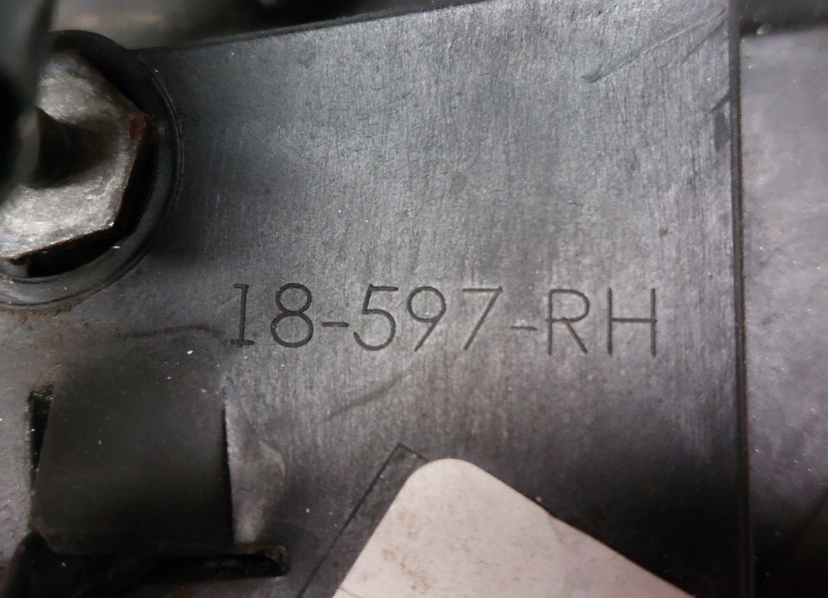 18-597-RH Mirror right JEEP COMPASS I (PK) (2006-2016)