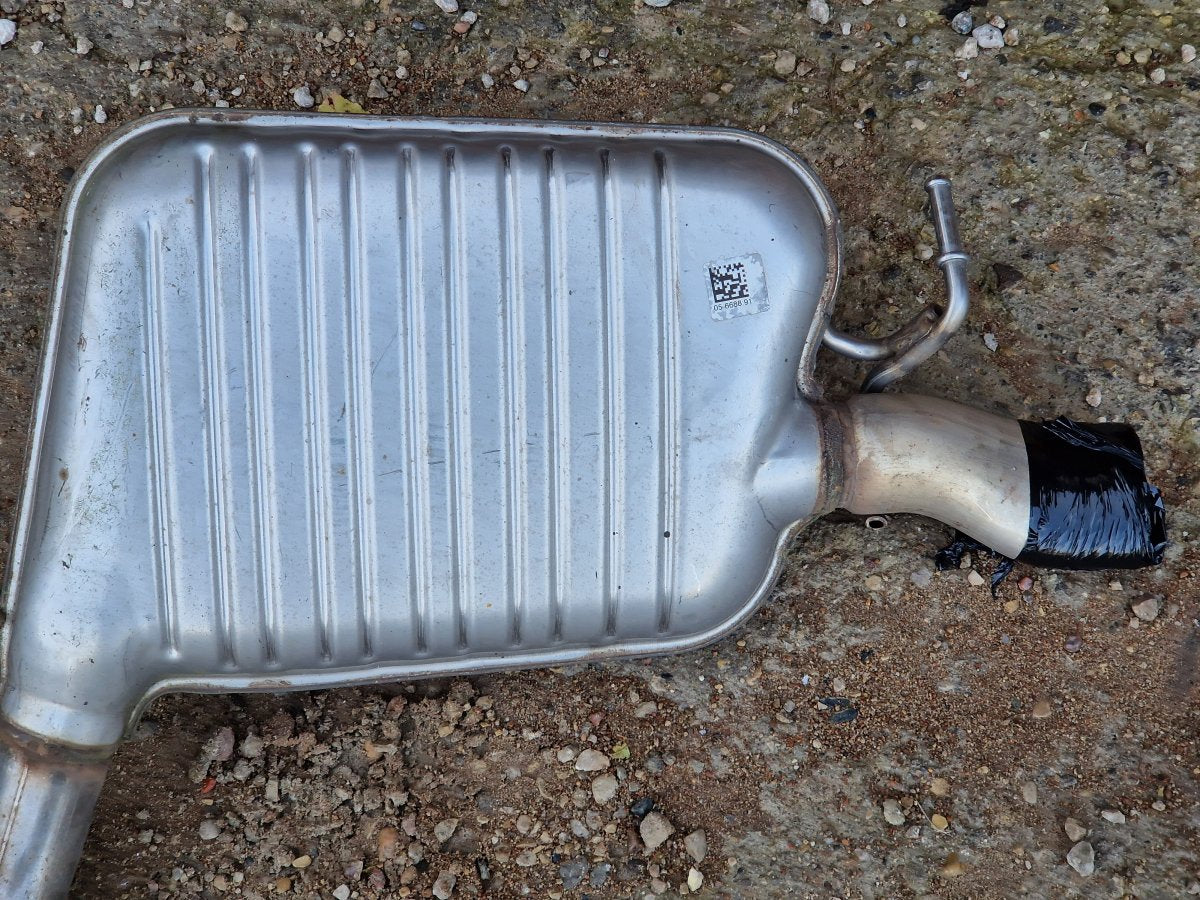 A2124910200 Exhaust rear silencer (muffler) MERCEDES-BENZ E-CLASS (W212) (2009-2016)