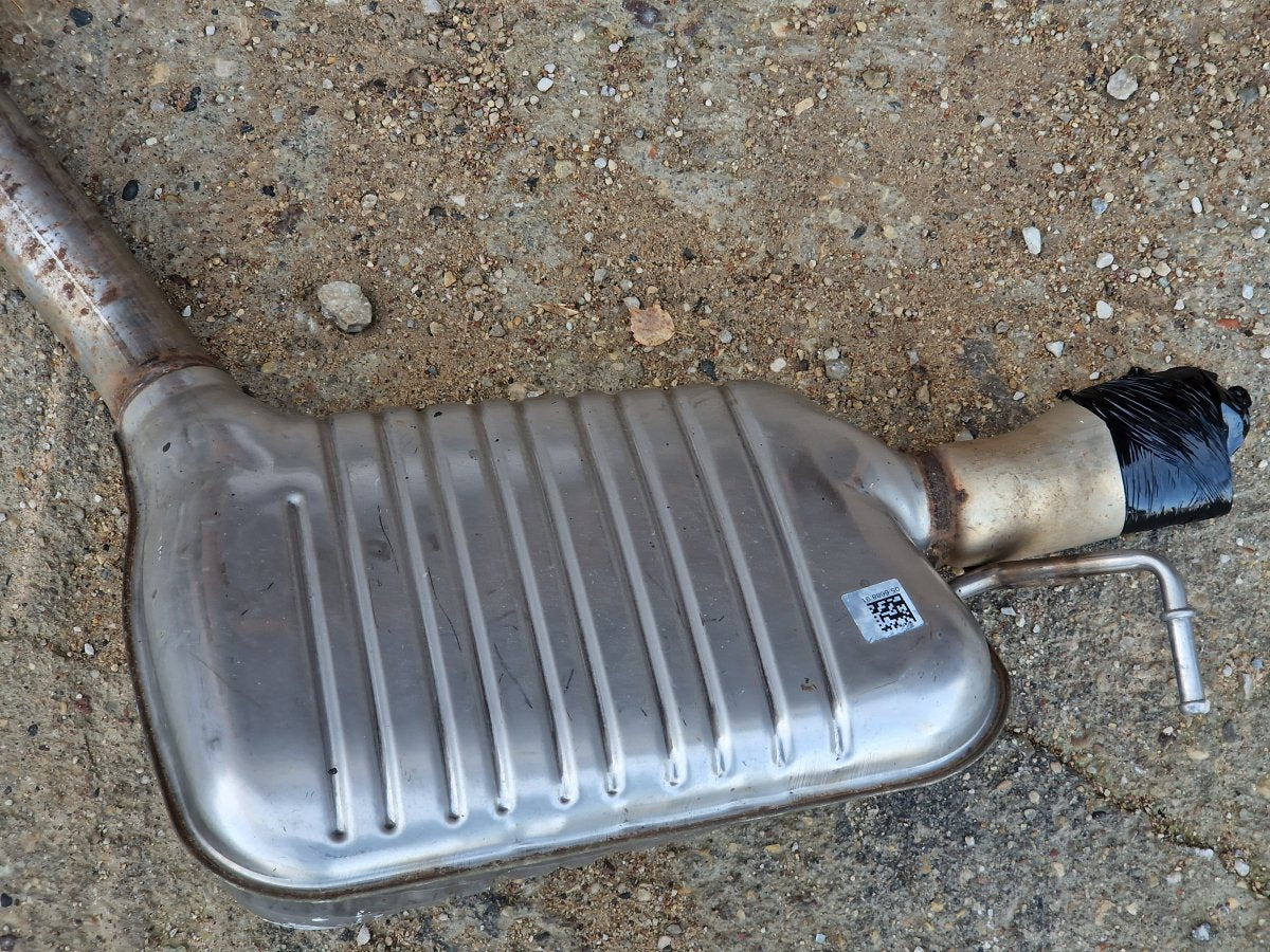 A2124910200 Exhaust rear silencer (muffler) MERCEDES-BENZ E-CLASS (W212) (2009-2016)