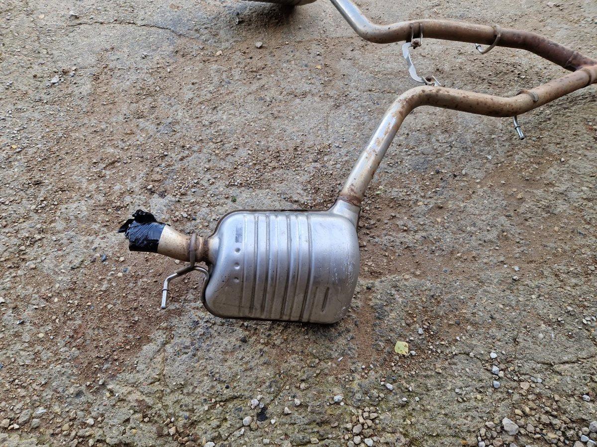 A2124910200 Exhaust rear silencer (muffler) MERCEDES-BENZ E-CLASS (W212) (2009-2016)