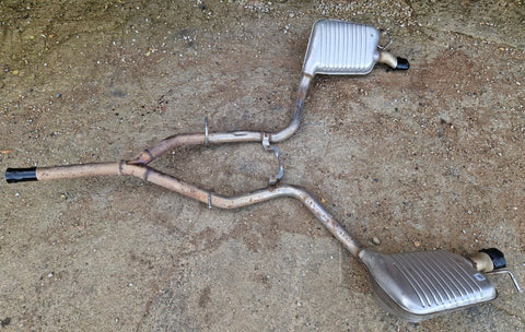 A2124910200 Exhaust rear silencer (muffler) MERCEDES-BENZ E-CLASS (W212) (2009-2016)
