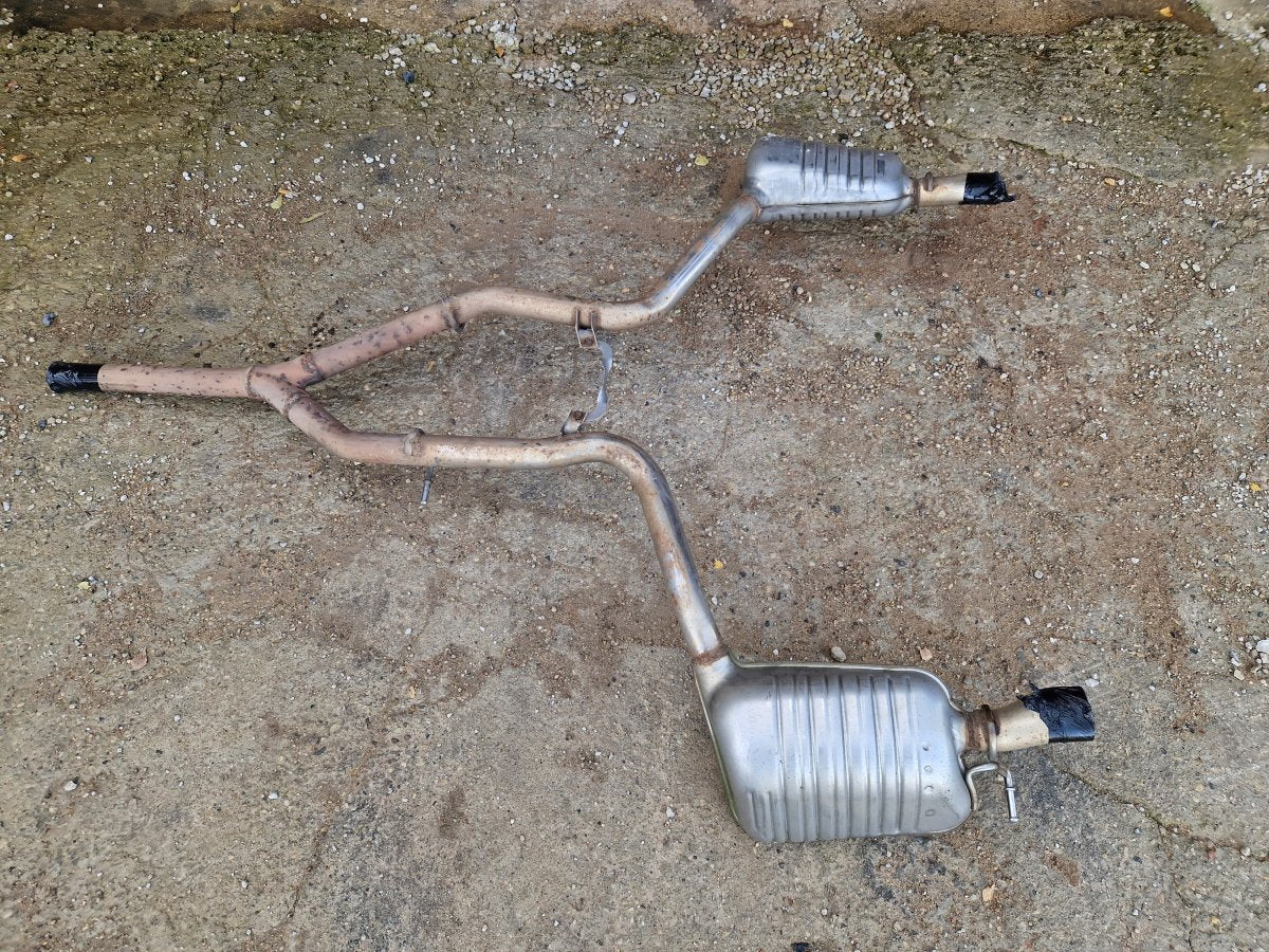 A2124910200 Exhaust rear silencer (muffler) MERCEDES-BENZ E-CLASS (W212) (2009-2016)