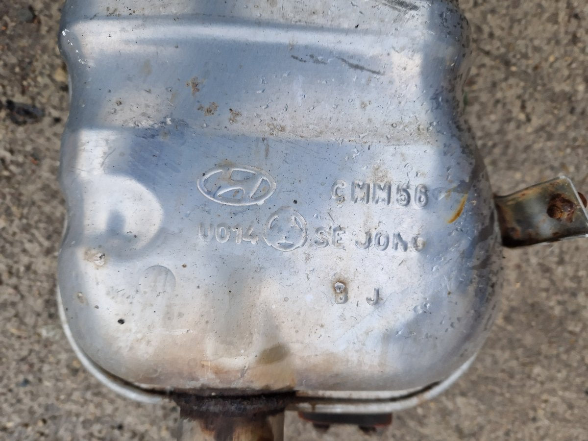 CMM56 Exhaust rear silencer (muffler) HYUNDAI SANTA FE II (CM, NC) (2005-2012)