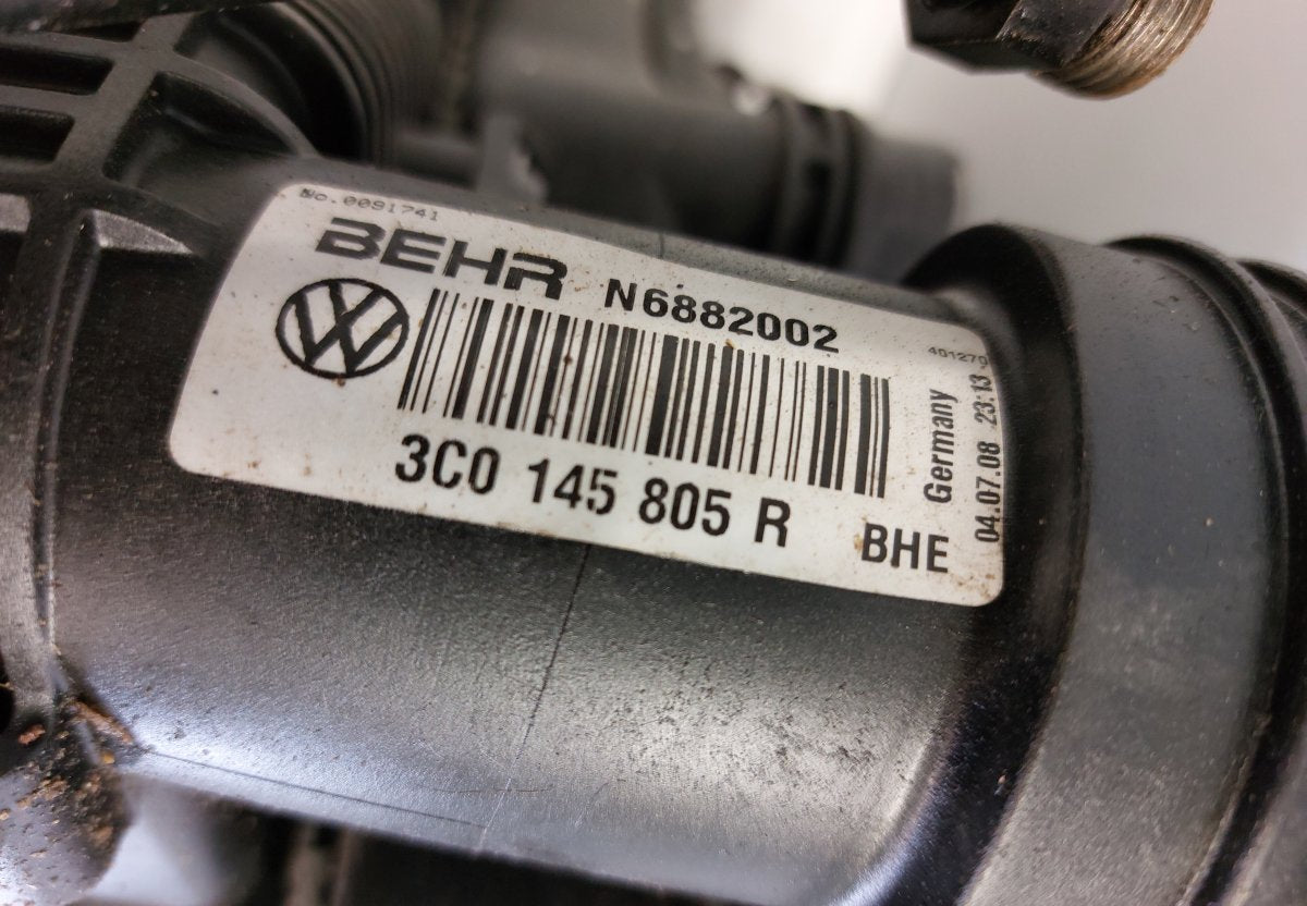 1355D300185 1K0121205A 1K0121207 1K0121253L 3C0317819C Radiator set VW PASSAT B6 (3C) (2005-2010)