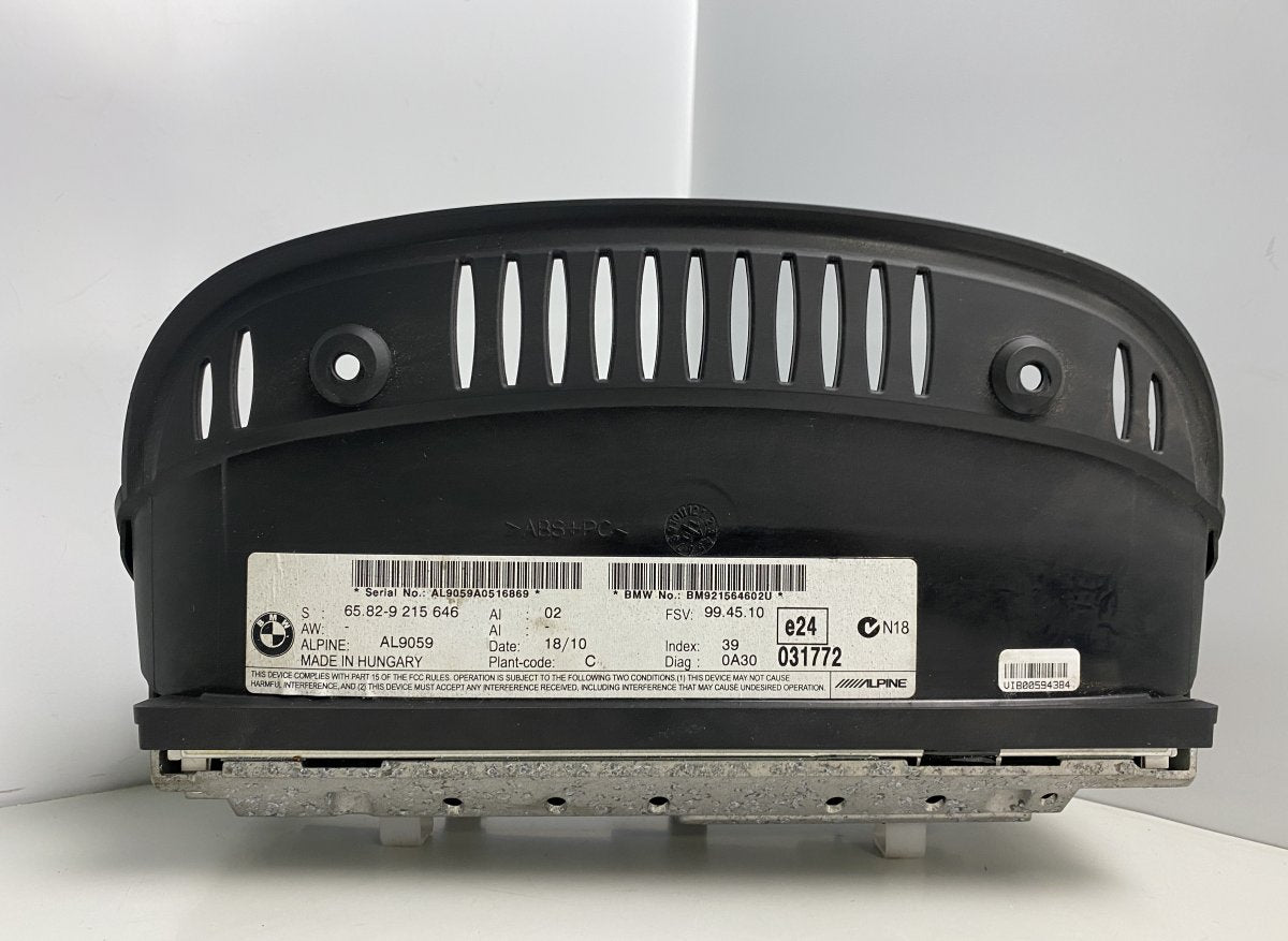 68829125646 65.82-9215646 AL9059 031772 C0V00677373 CIB00594384 BM921564602U 9215646 Dash screen BMW 3 (E90, E91, E92, E93) (2005-2011)