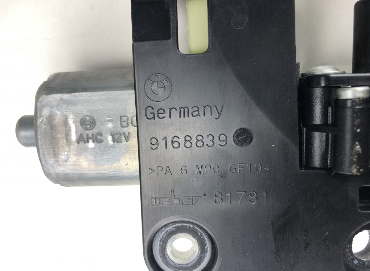 9168839 Door window sun shade rear left BMW 7 (F01, F02) (2008-2016)