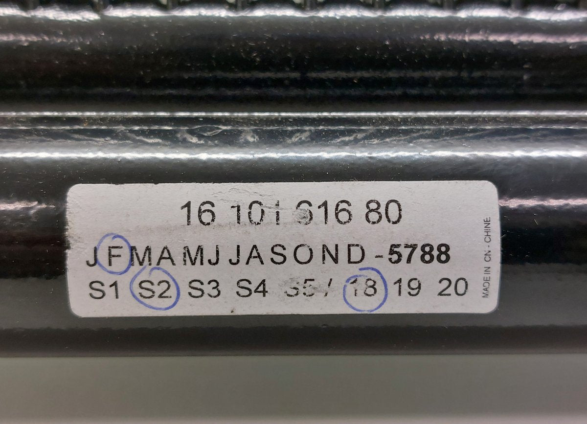 1610161680 AC Radiator (condenser) PEUGEOT BOXER (2006-)