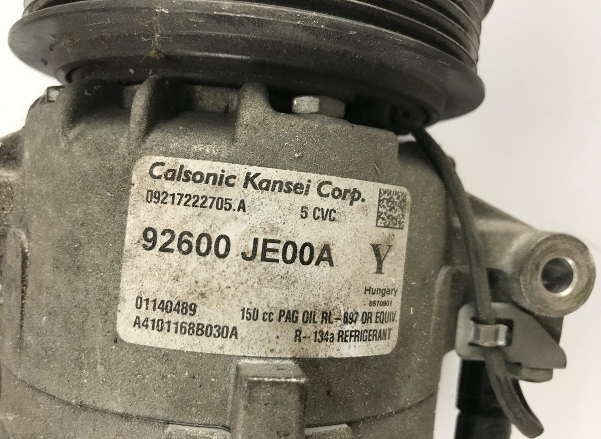 01140489 AC / aircon Compressor NISSAN QASHQAI I (J10) (2007-2013)