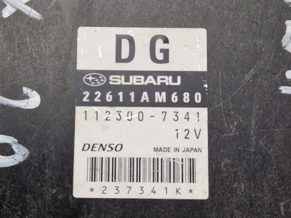 22611AM680 1123007341 Engine Control Unit / module (ECU) SUBARU IMPREZA (GH, GR) (2008-2012)