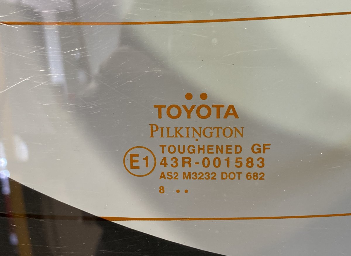 Bootlid / tailgate TOYOTA AURIS (E15) (2006-2012)