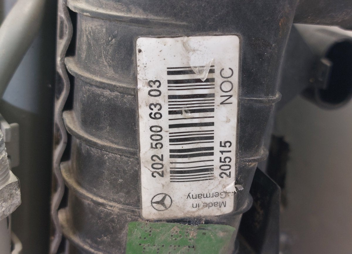 A2025006303 A2025007903 A2025006303 A0015002393 Radiator MERCEDES-BENZ C-CLASS (W202) (1993-2001)