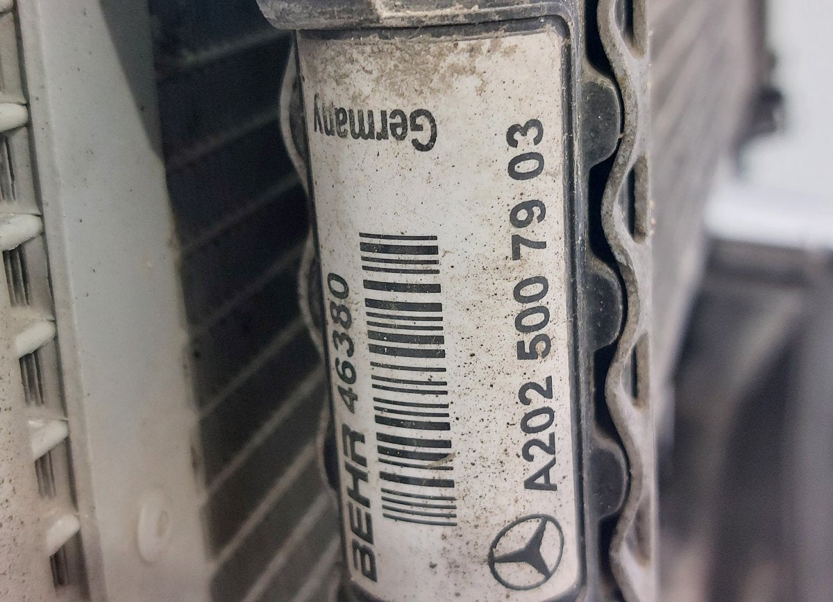 A2025006303 A2025007903 A2025006303 A0015002393 Radiator MERCEDES-BENZ C-CLASS (W202) (1993-2001)