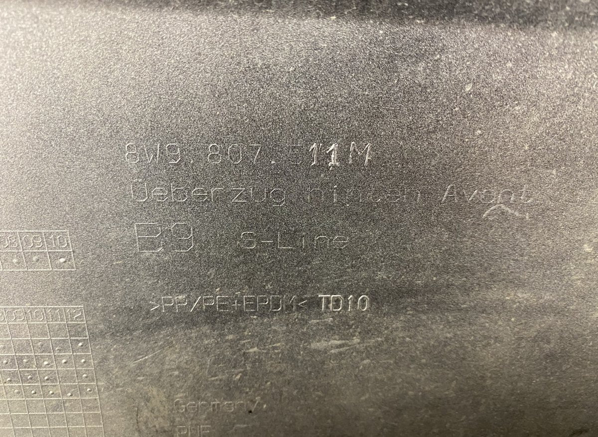 Rear bumper AUDI A4 (8W, B9) (2015-)