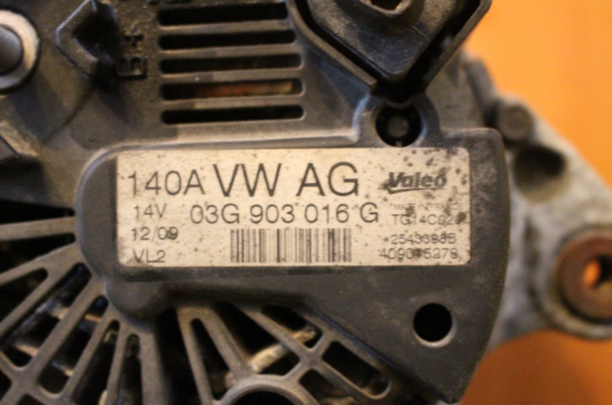 03G903016G Alternator AUDI A4 / A4 ALLROAD (B8) (2007-2015)
