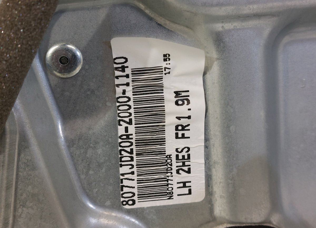 80771JD20A Door Front Left NISSAN QASHQAI I (J10) (2007-2013)