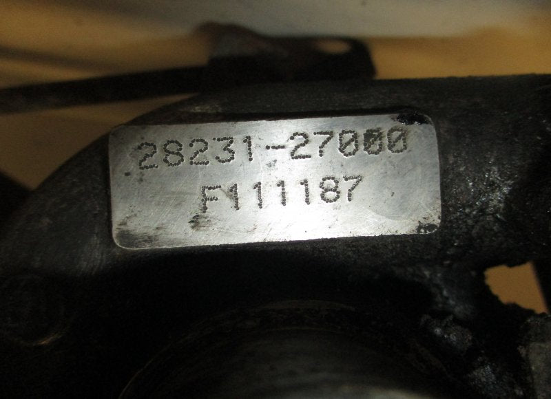 F111187 Turbocharger HYUNDAI TRAJET (FO) (2000-2008)