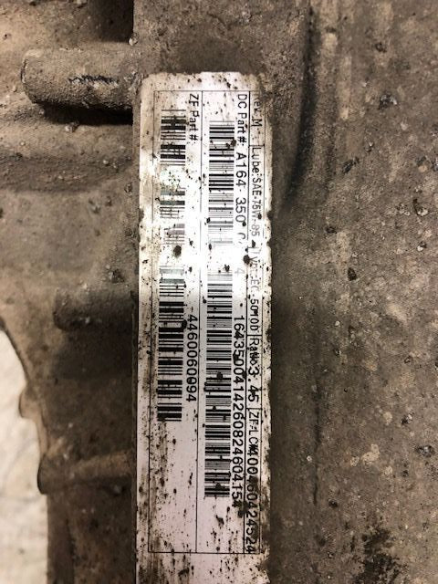 Rear axle differential MERCEDES-BENZ ML-CLASS (W164) (2005-2011)