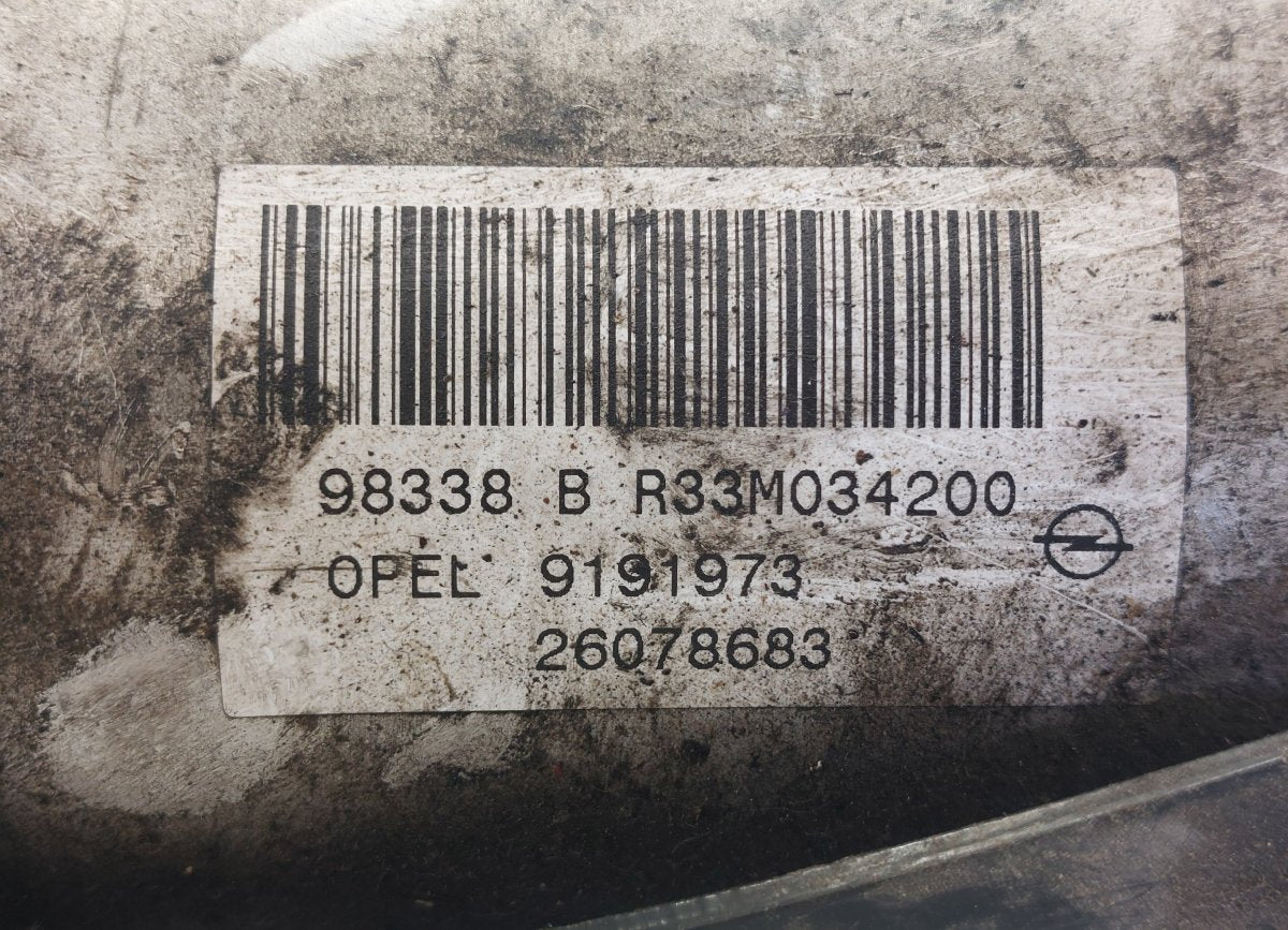9191973 26078683 Power steering pump OPEL ASTRA G (1998-2004)