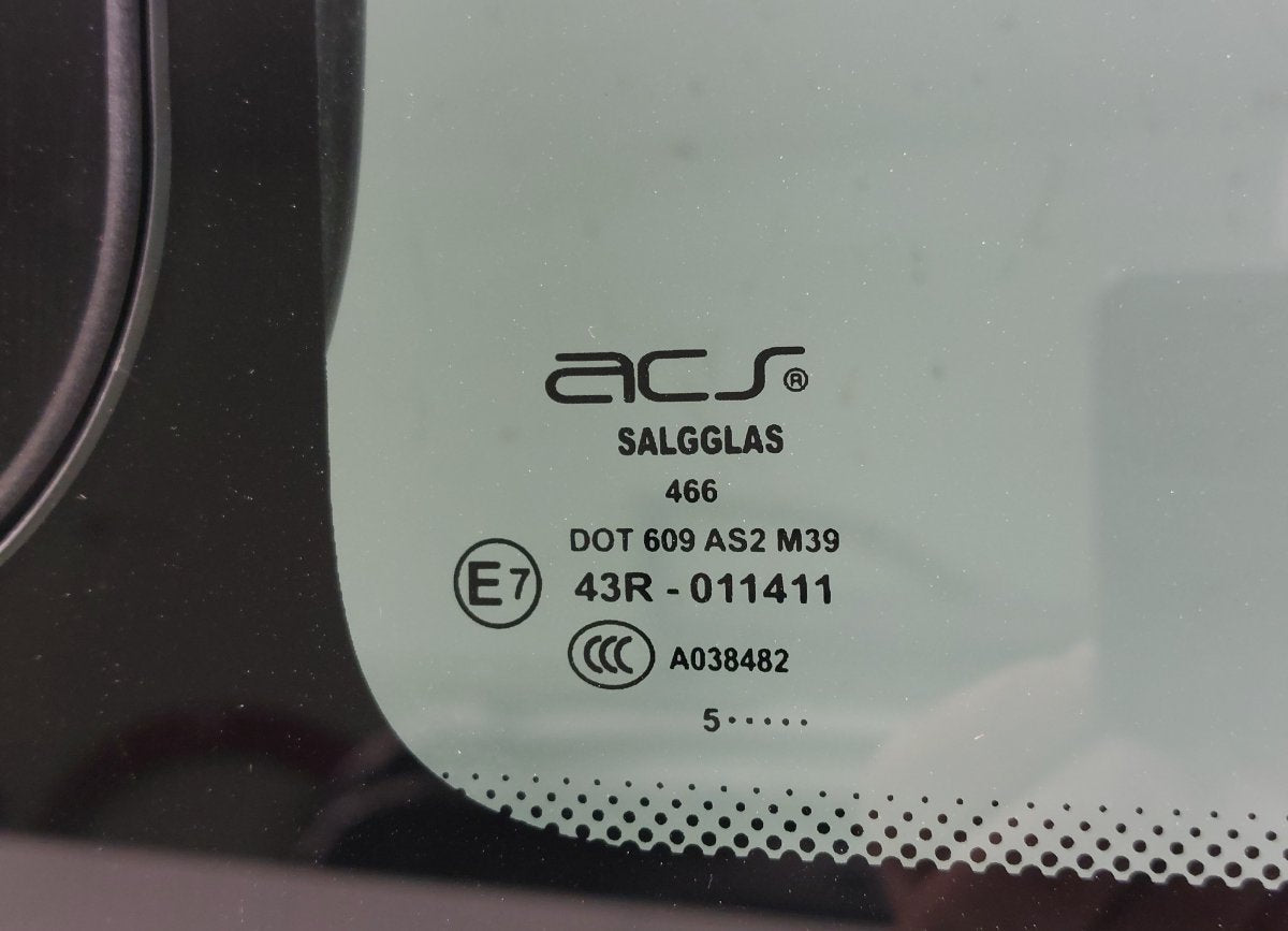 823009103R 2001003821 93457910 43R-011411 DOT609AS2M39 Sliding door window glass right RENAULT TRAFIC III (JG, EG, FG) (2014-)