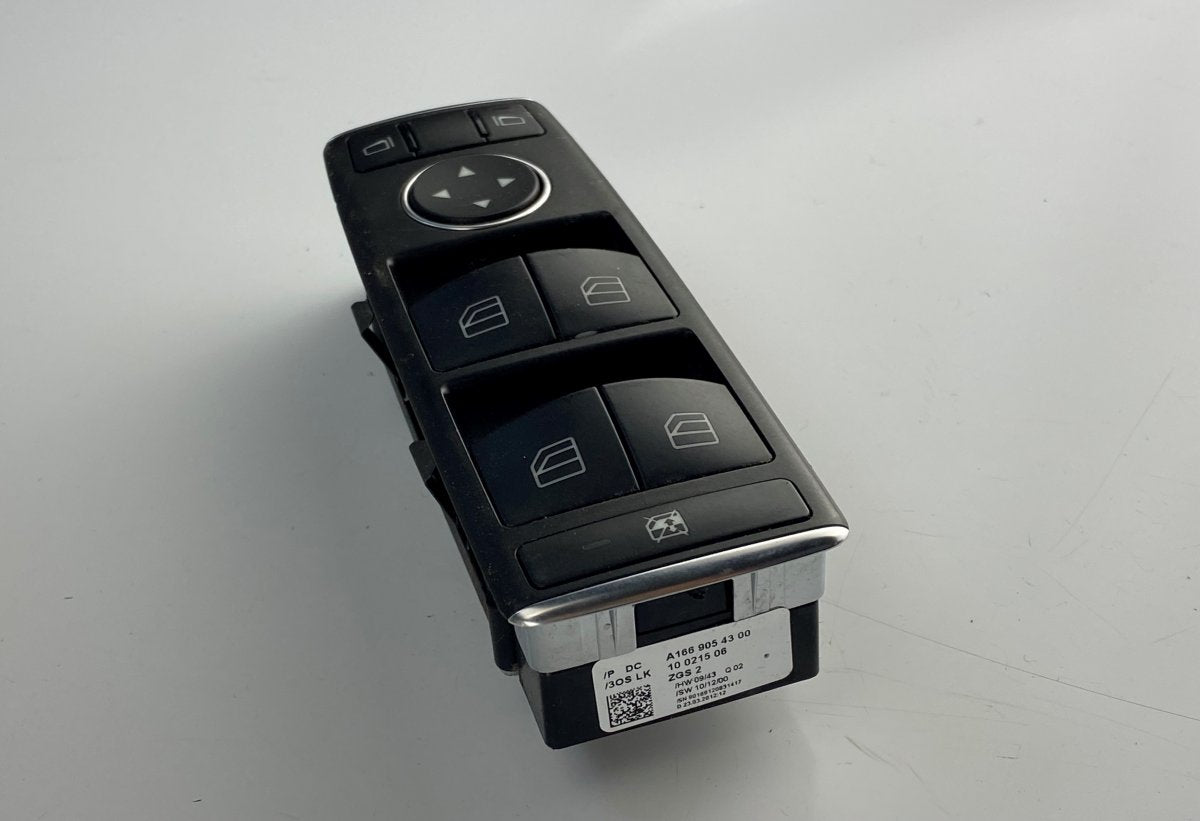 Main windows switch MERCEDES-BENZ B-CLASS (W246, W242) (2011-2018)