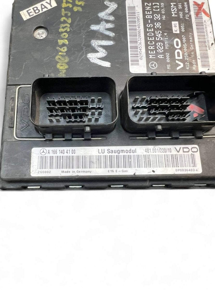 A0295453632 0295453632 Engine Control Unit / module (ECU) MERCEDES-BENZ A-CLASS (W168) (1997-2004)