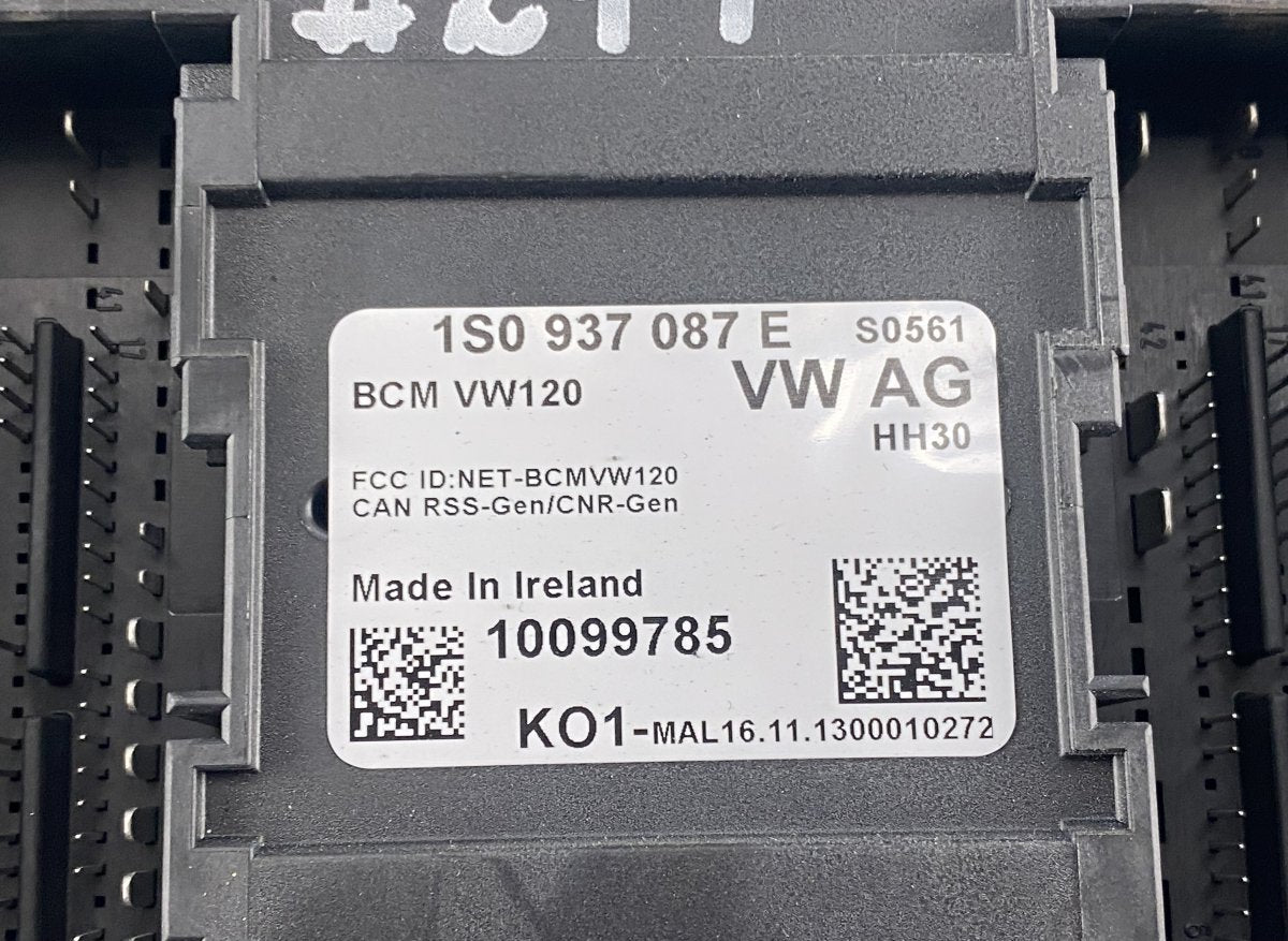 1S0937087E ASR control unit VW UP (12, BL) (2011-2023)