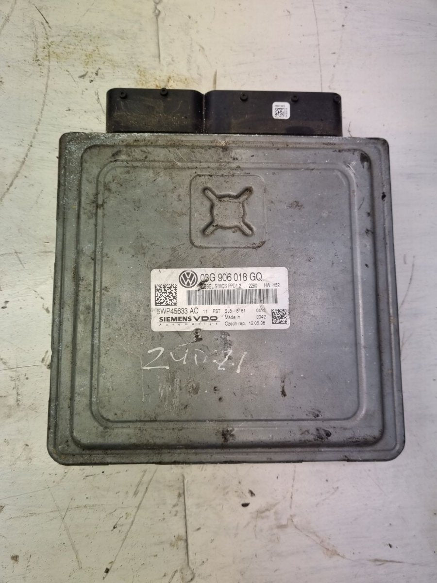 5WP45633AC Engine Control Unit / module (ECU) SEAT LEON (1P1) (2005-2012)