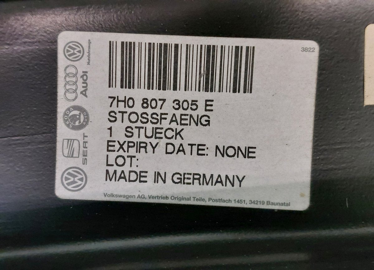 7H0807305E Rear bumper beam VW TRANSPORTER T5 / MULTIVAN (7H, 7E, 7J) (2003-2015)