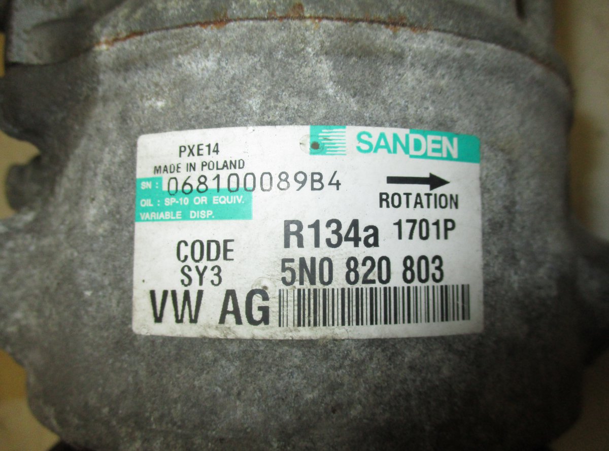 AC / aircon Compressor VW JETTA III (1K2) (2005-2010)