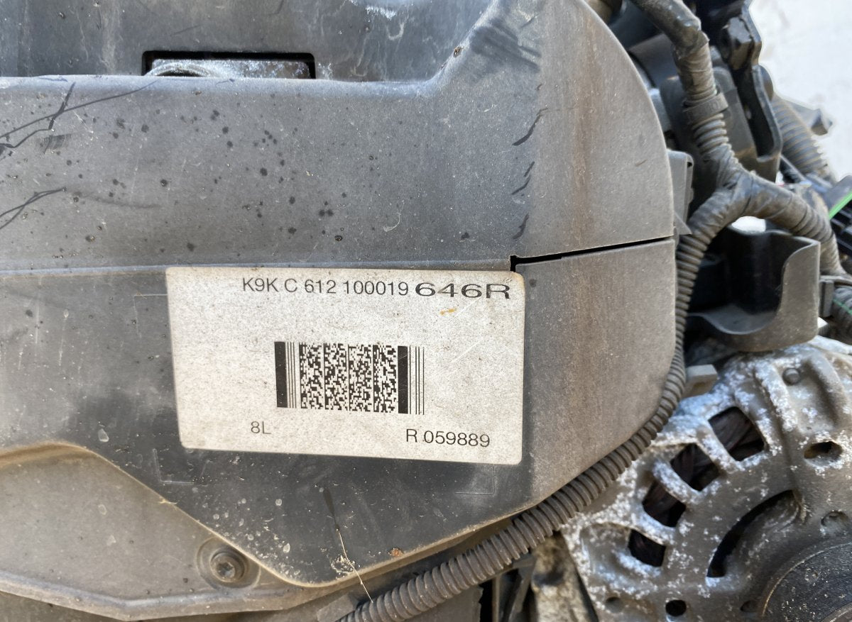 K9K612 7003681406 709430118161 302056841R 705641000 13T092 146505272R F000BL0719 231002949R 8201025121 0928400788 3040411896 K9KC612100019 Engine DACIA SANDERO II (2012-2020)
