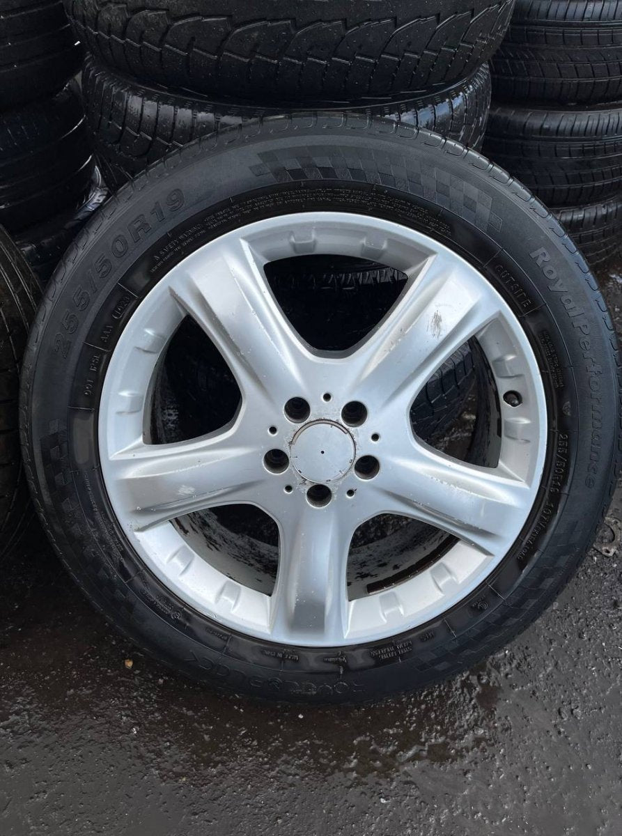 8JX19 ET60 D66.6 5X112 Rim set With Tyres 4 pcs MERCEDES-BENZ ML-CLASS (W164) (2005-2011)