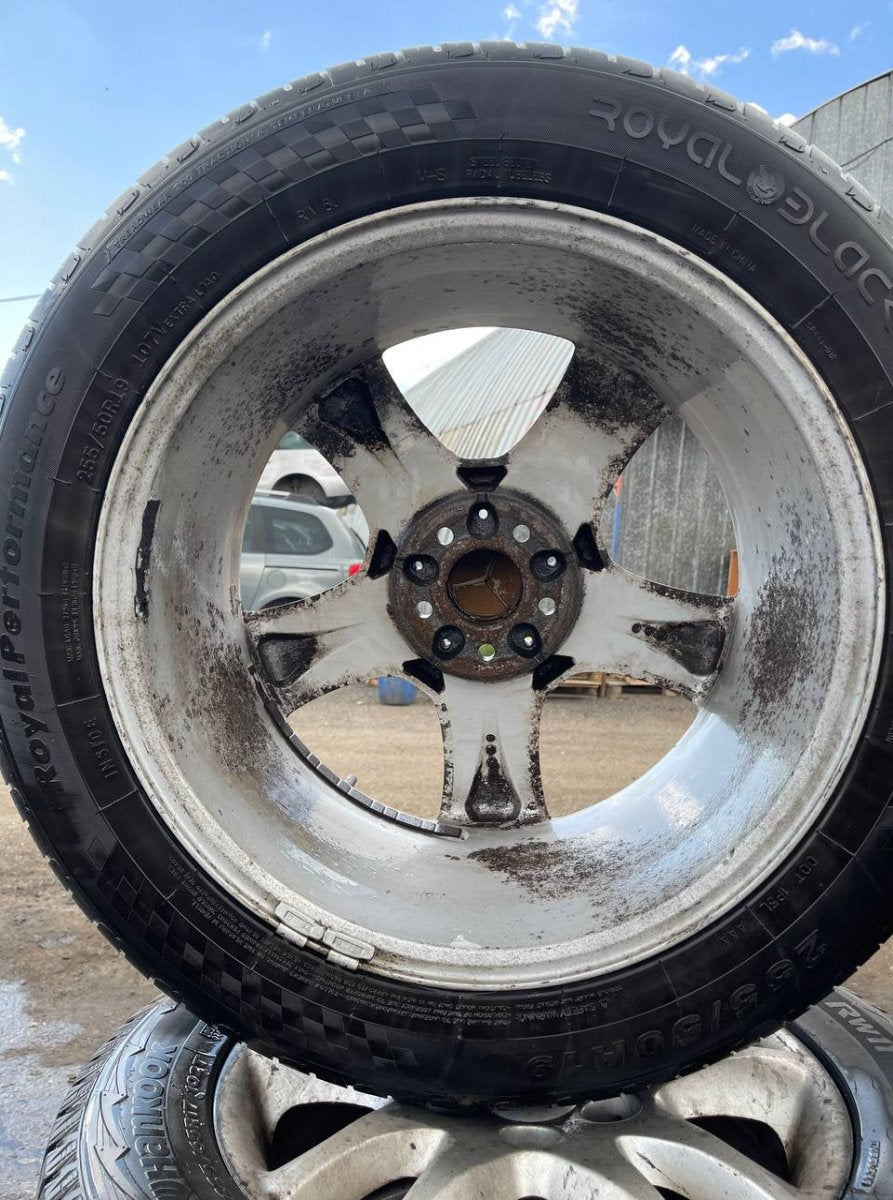 8JX19 ET60 D66.6 5X112 Rim set With Tyres 4 pcs MERCEDES-BENZ ML-CLASS (W164) (2005-2011)