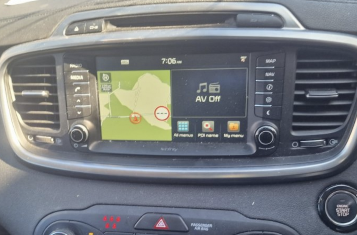 96560C5115WK Radio KIA SORENTO III (UM) (2015-2020)