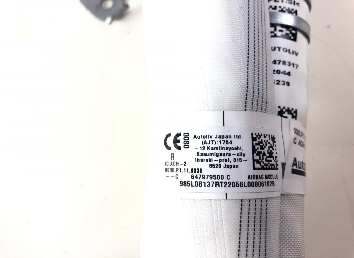 985L06137R Head/roof/curtain airbag right RENAULT KANGOO III (FFK, KFK) (2021-)