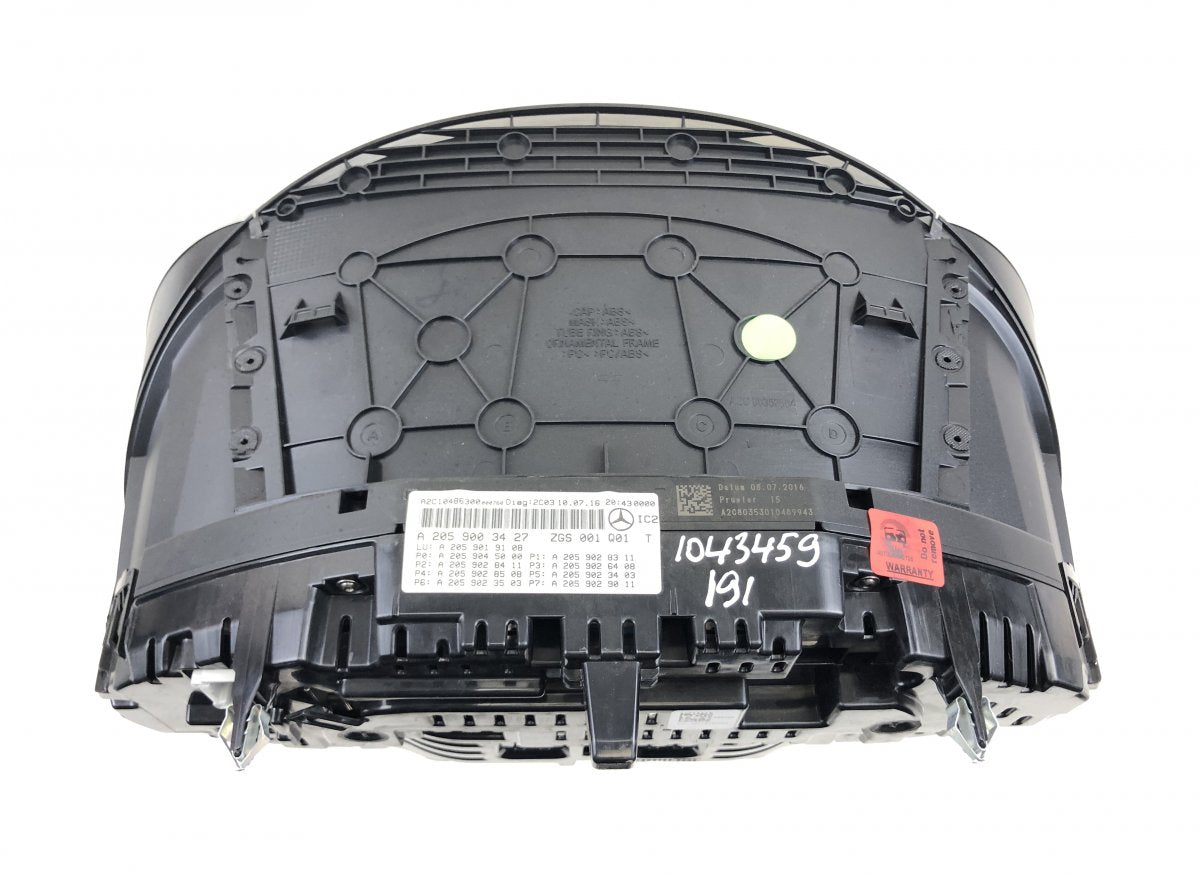 A2059007922 Instrument Cluster MERCEDES-BENZ C-CLASS (W205) (2013-2021)
