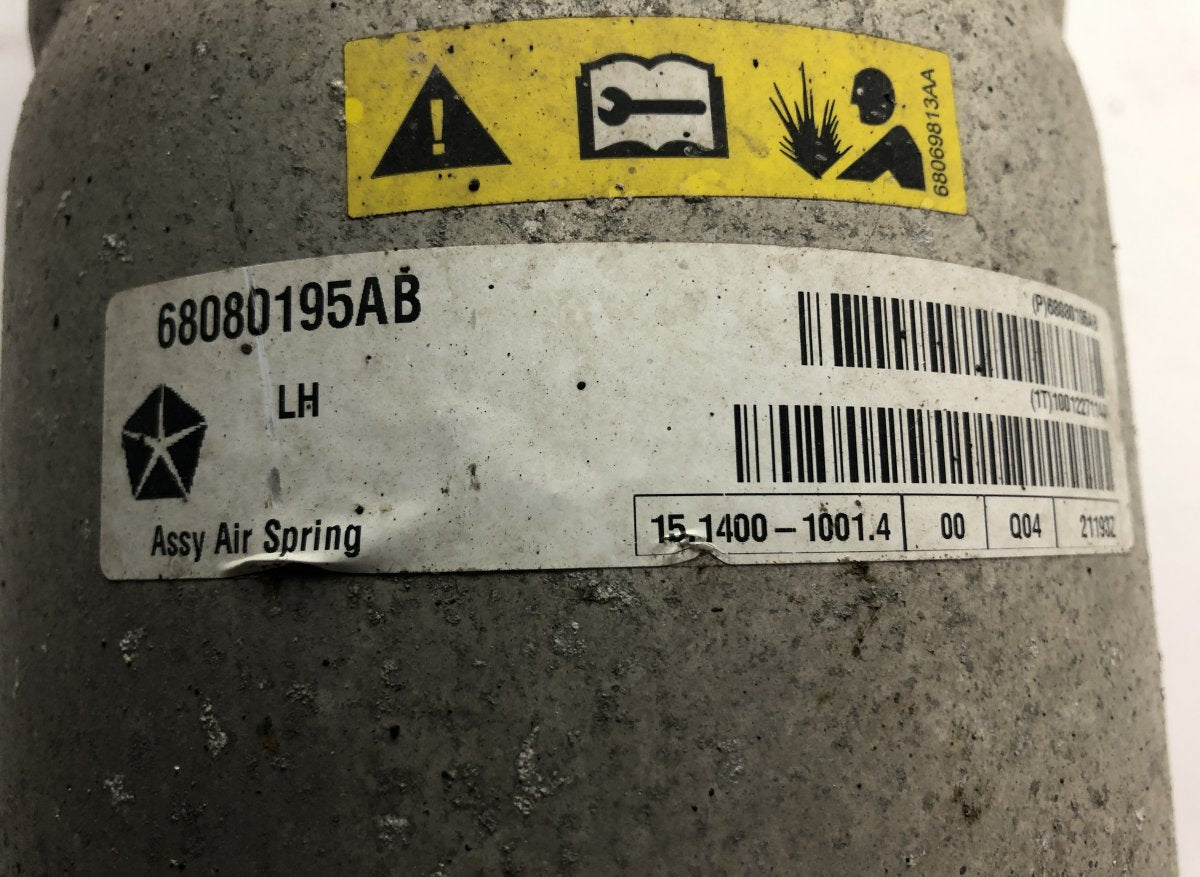 68080195AB Air shock absorber front left JEEP GRAND CHEROKEE IV (WK, WK2) (2010-2021)