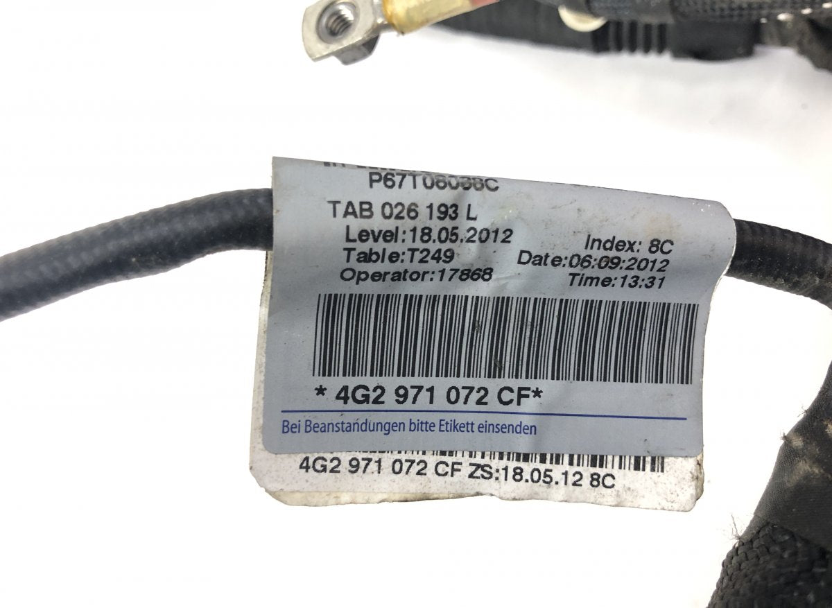 4G2971072CF Engine wiring harness AUDI A7 Sportback (4GA) (2010-2017)