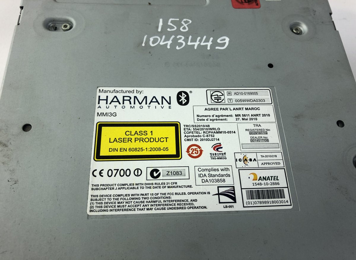 4G0035670J Radio AUDI A7 Sportback (4GA) (2010-2017)
