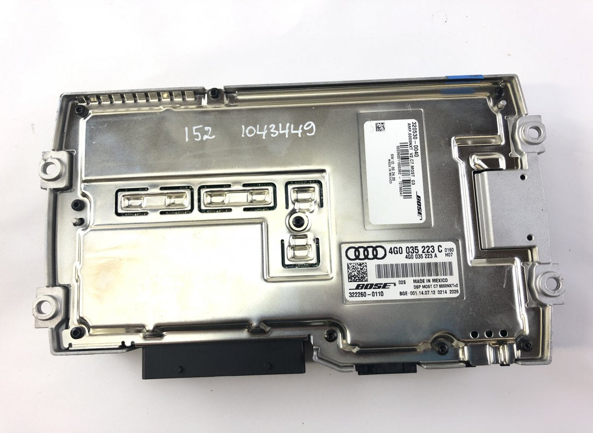 3222600080 3222600020 3222600040 Audio amplifier AUDI A7 Sportback (4GA) (2010-2017)