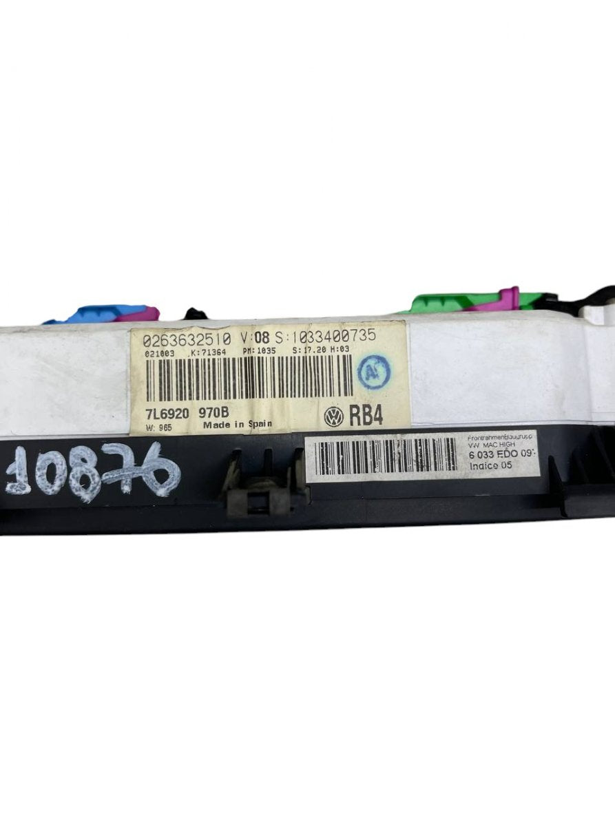 7L6920970B 0263632510 Instrument Cluster VW TOUAREG I (7L) (2002-2010)