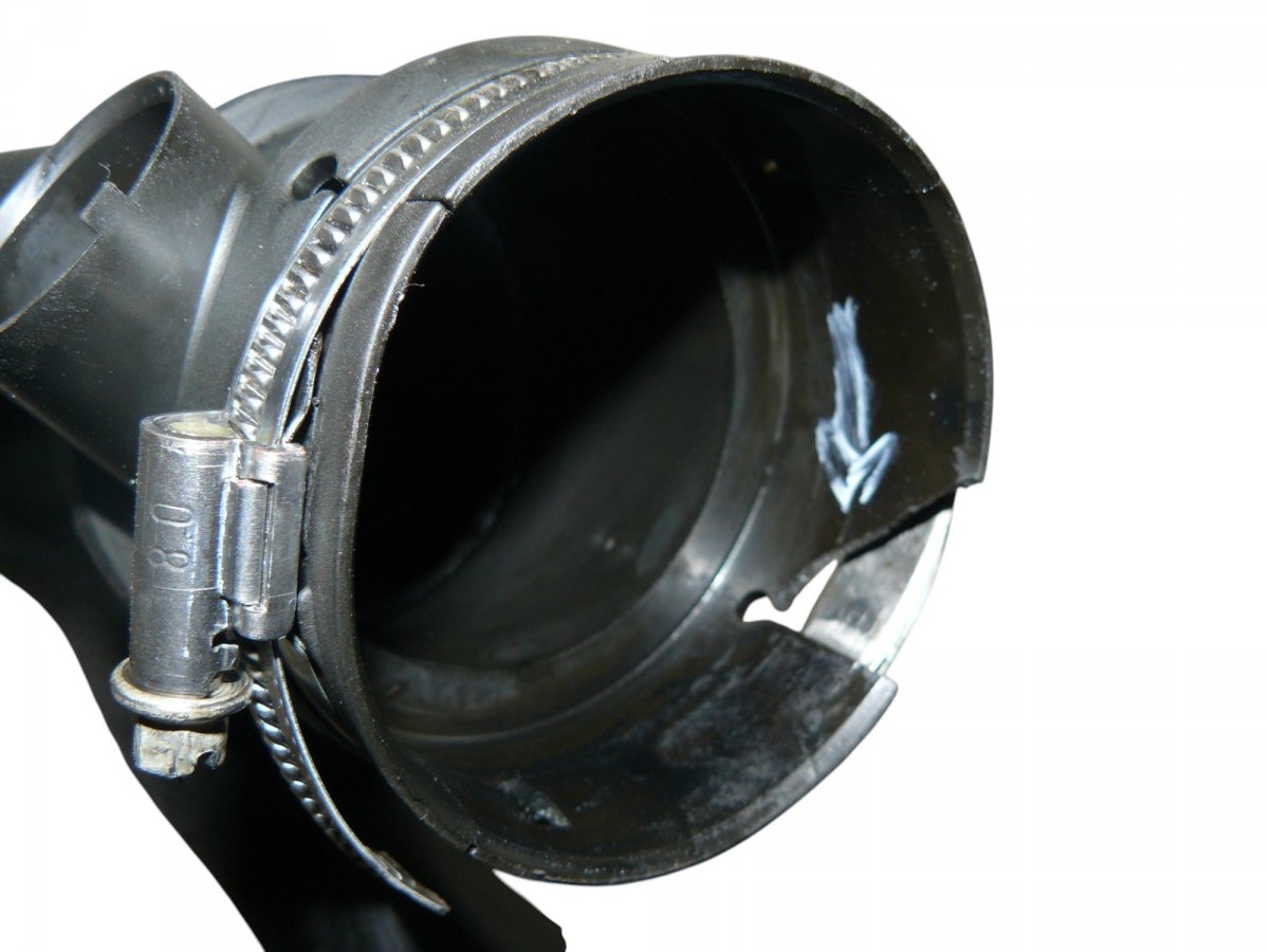 Turbocharger air inlet Pipe MERCEDES-BENZ ML-CLASS (W164) (2005-2011)