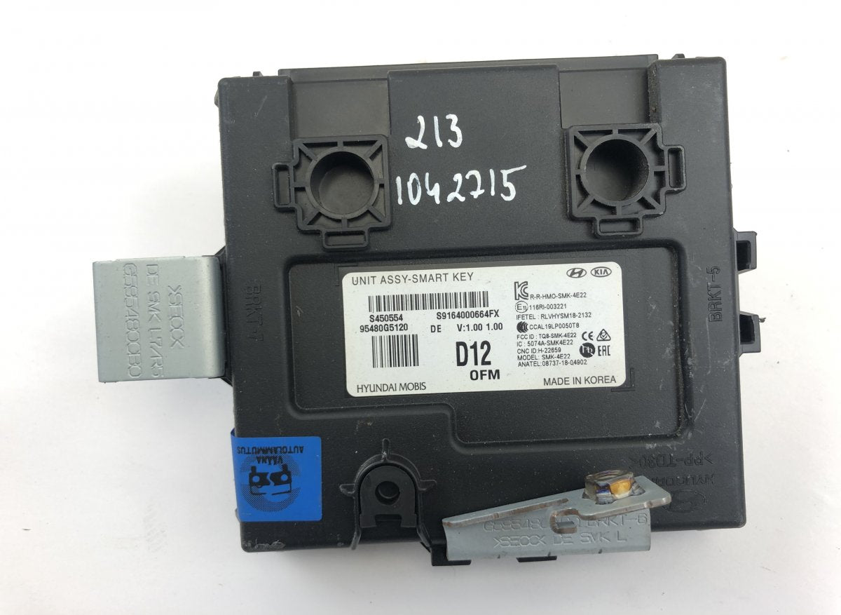 95480G5120 KEYLESS GO control unit KIA NIRO I (DE) (2016-2022)