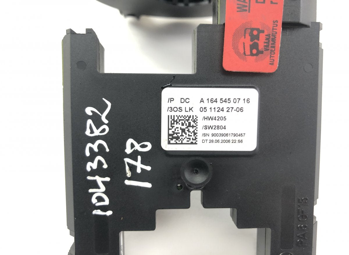 0511242202 05112422-02 1000914100 10009141-00 Steering angle sensor MERCEDES-BENZ R-CLASS (W251) (2006-2013)