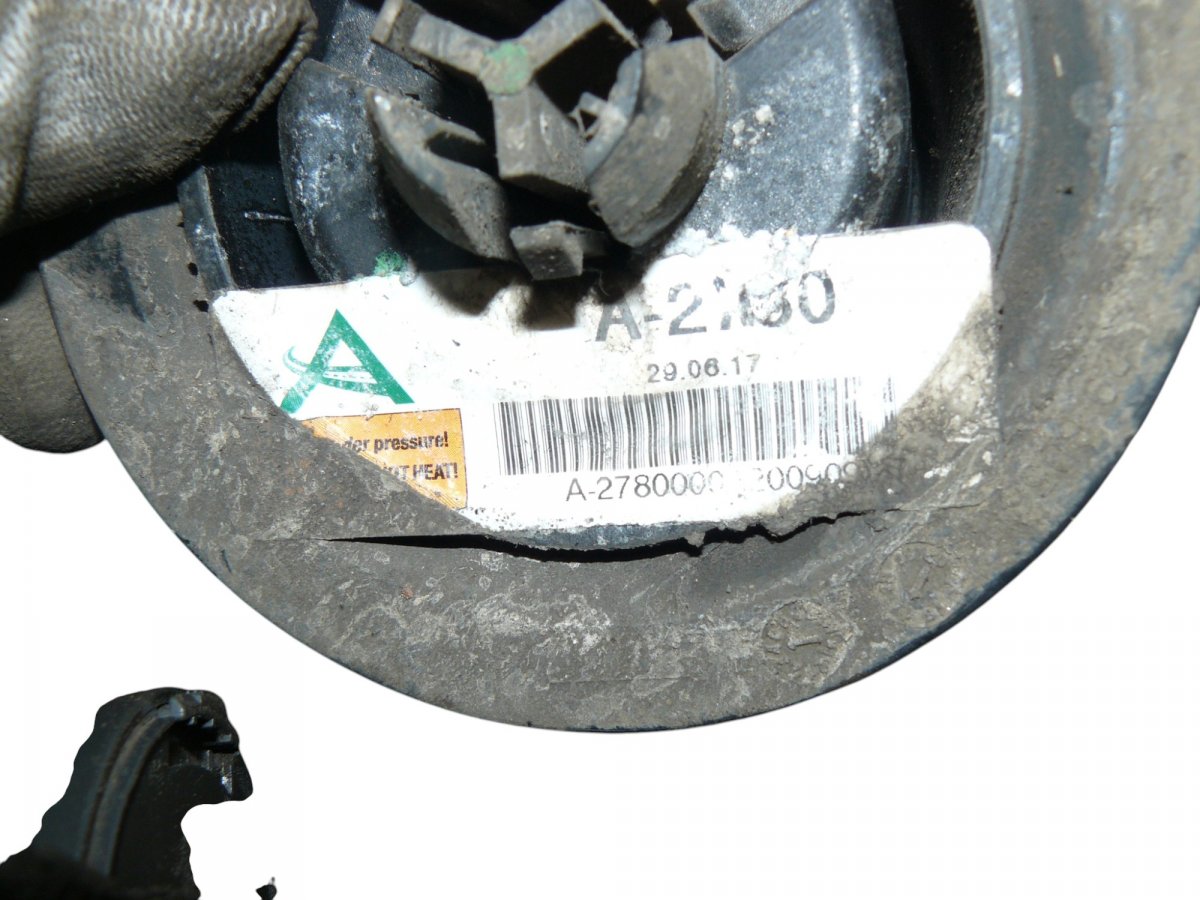 A2780 Air shock absorber rear left BMW 5 (F10, F11) (2010-2017)