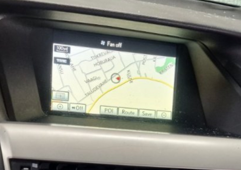 Dash screen LEXUS RX III (AL10) (2008-2015)