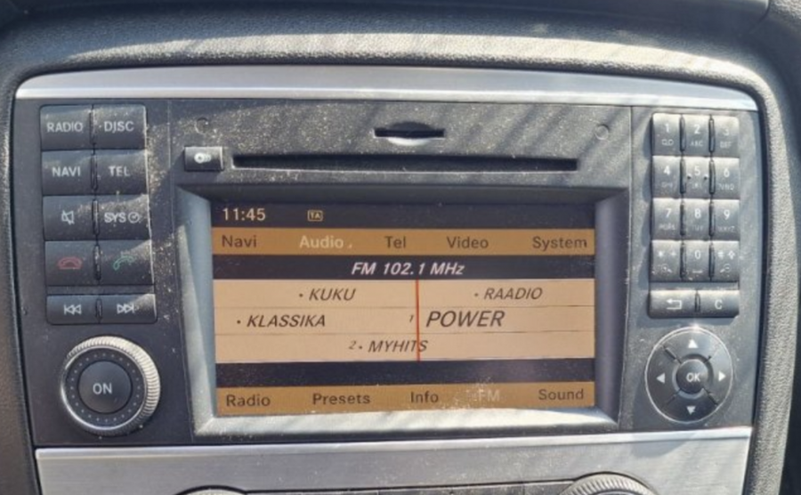 BZ9851 Radio MERCEDES-BENZ R-CLASS (W251) (2006-2013)